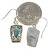 Southwest Turquoise And Silver Earrings EX32218
